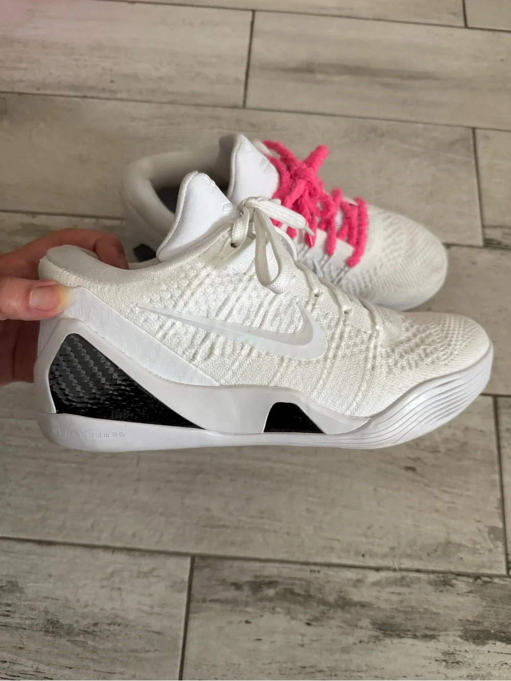 Nike Kobe White Women’s Knit Trainers